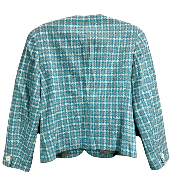 Vintage Pendleton Plaid Blazer Jacket - Picture 5 of 7